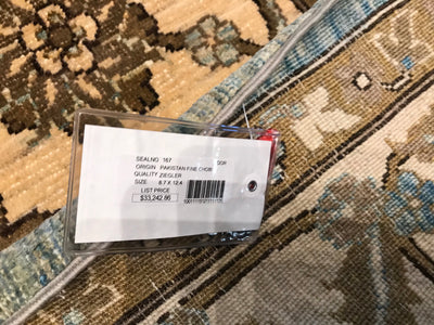 Pakistan Ziegler Hand Knotted Wool 9x12