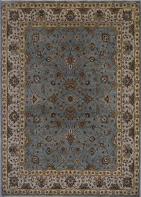 India Jaipur Luxor Hand Knotted Wool 8x10