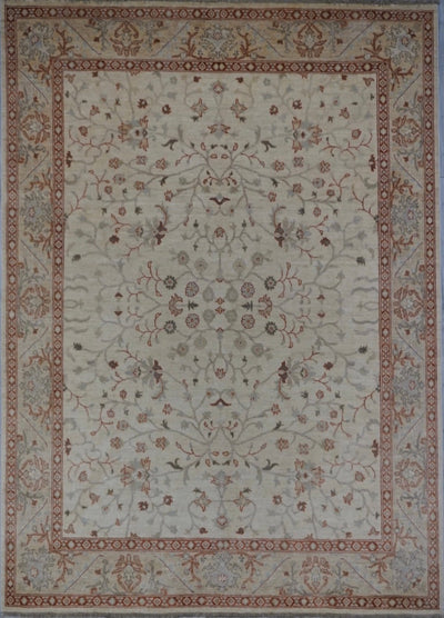 Pakistan Ziegler Hand Knotted Wool 8x10
