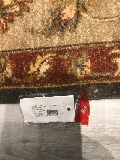 India Chobi Hand Knotted Wool 9x12