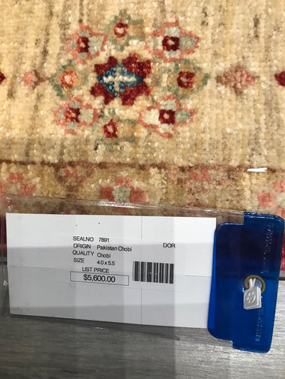 Pakistan Chobi Hand Knotted Wool 4x6