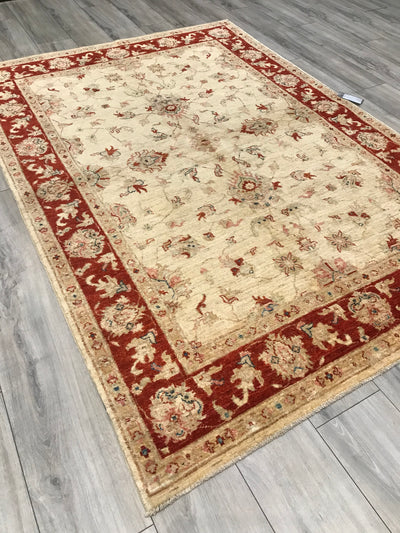 Pakistan Chobi Hand Knotted Wool 5x7