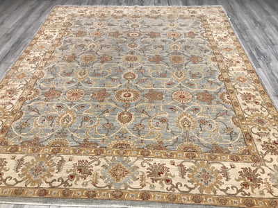 Pakistan Ziegler Hand Knotted Wool 8x10