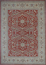 Pakistan Ziegler Hand Knotted Wool 9x12