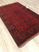 Afghanistan Kahlmohammadi Hand Knotted Wool 4x6