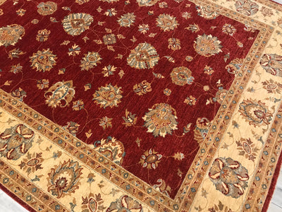 Pakistan Ziegler Chobi Hand Knotted Wool  8X10