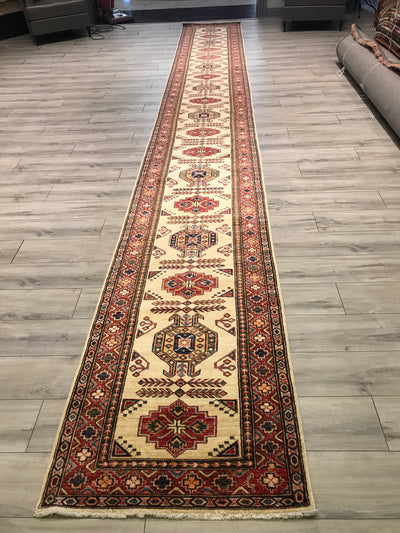 Pakistan Kazak Shirwan Hand Knotted Wool 3x21