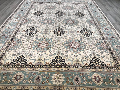 Pakistan Ziegler Hand Knotted Wool 9x12