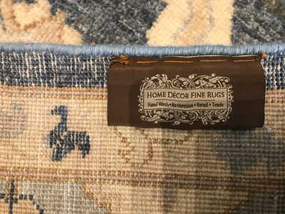 Pakistan Ziegler Hand Knotted Wool 9x12