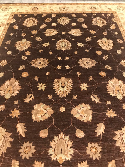 Pakistan Peshawar Chobi Hand knotted Wool 8x10