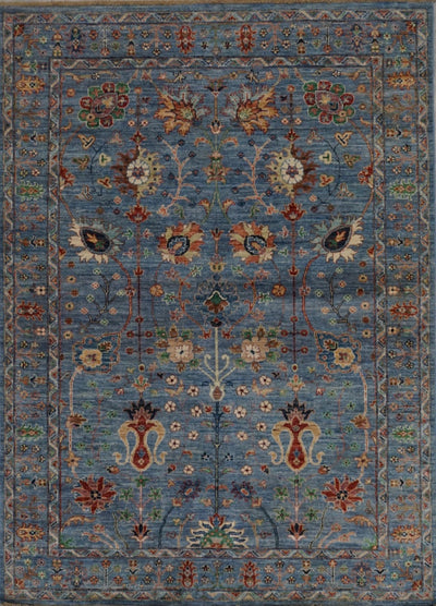 Pakistan Sultani Hand Knotted Wool 5x7