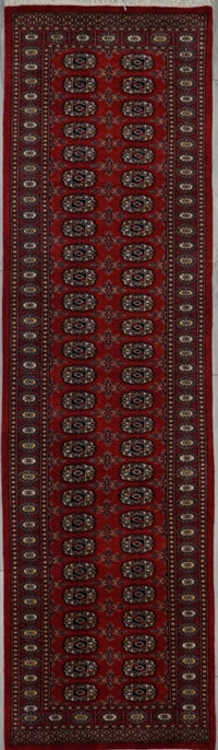 Pakistan Bokahra Hand Knotted Wool 3X10