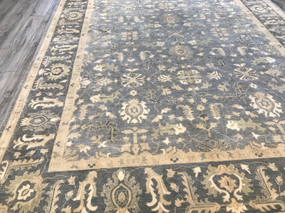 Pakistan Ziegler Hand Knotted Wool 10x14