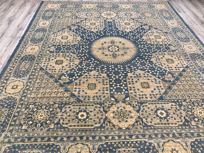 Pakistan Fine Mamluk Hand Knotted Wool 8x10