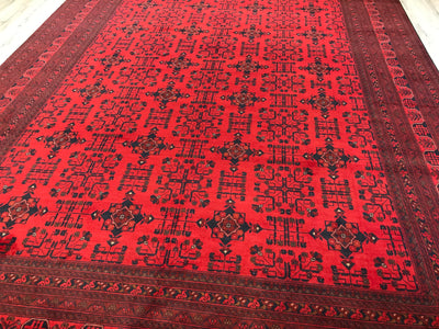 Afghanistan Kahlmohammadi Hand Knotted Wool 10x13