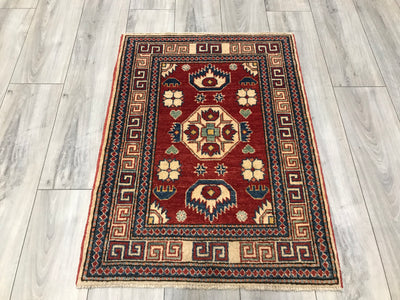 Pakistan Kazak Hand Knotted Wool 2x3