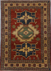 Pakistan Kazak Hand Knotted Wool 4x6