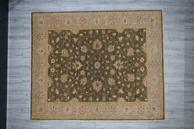 Pakistan Ziegler Hand Knotted Wool 8x10