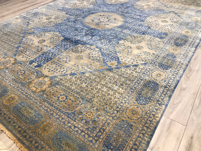 India Mamlouk Hand Knotted Wool 10x14