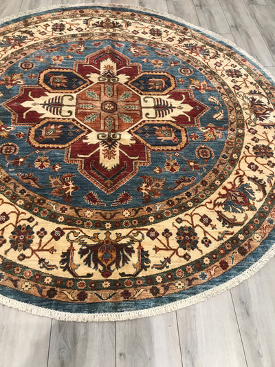 Pakistan Sultani Hand Knotted Wool 7x7