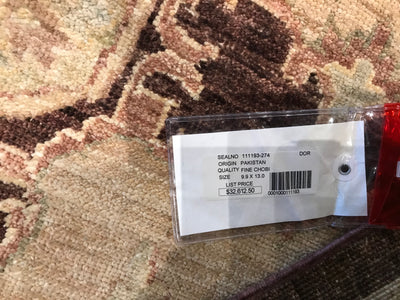 Pakistan Ziegler Hand Knotted Wool 10x13