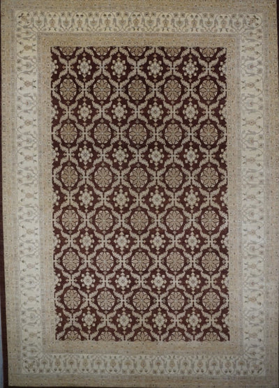 Pakistan Ziegler Hand Knotted Wool 10x14