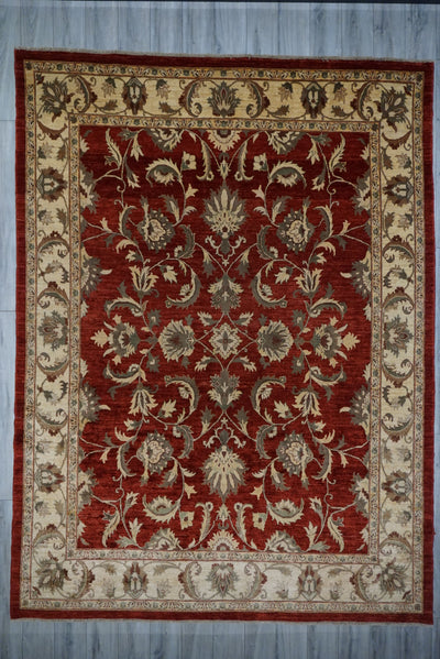 Pakistan Chobi Hand Knotted Wool 9x12