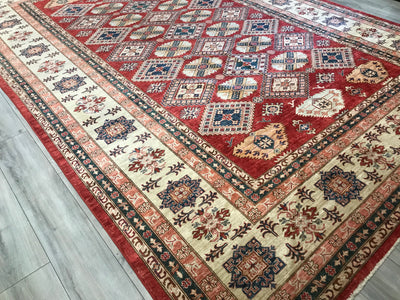 Pakistan Kazak Shirwan Hand Knotted Wool 10x14