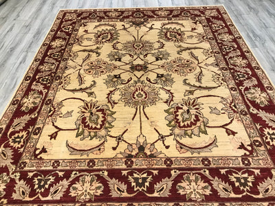 Pakistan Chobi Hand Knotted Wool 8X10