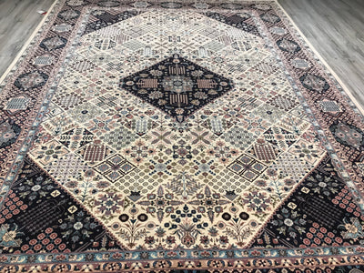 Pakistan Joshagan Hand Knotted Wool 9x12