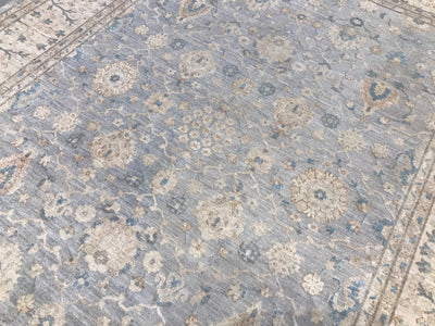 Pakistan Ziegler Hand Knotted Wool 9x12