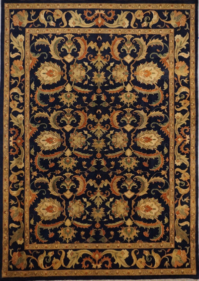 India Mahal Hand Knotted Wool 9X12