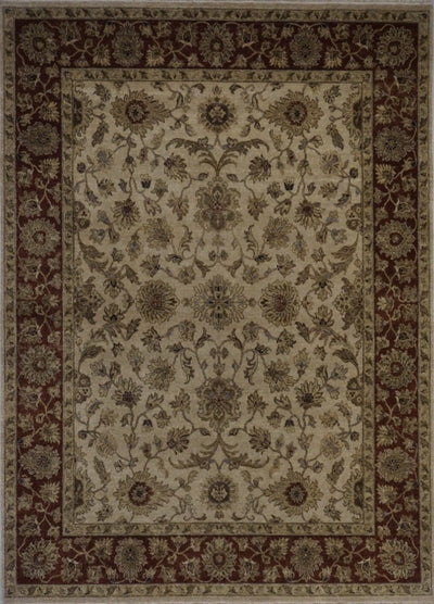 India Tuscan Hand Knotted Wool 8X10