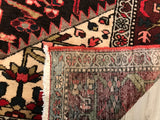 Persian old Hamadan Hand Knotted Wool 7x10