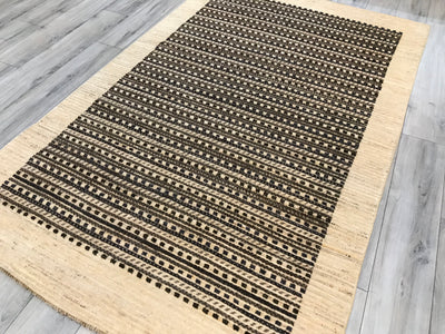 Pakistan Gabeh Hand Knotted Wool 5x9