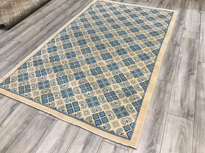 Pakistan English Hand Knotted Wool 6x8