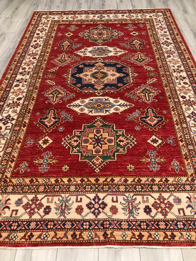 Pakistan Sherwin Kazak Hand Knotted Wool 6x9