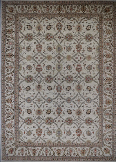 Pakistan Ziegler Hand Knotted Wool 10x14