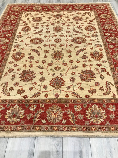 Pakistan Chobi Hand Knotted Wool 6x7