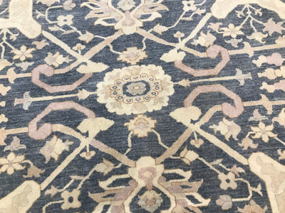 Pakistan Ziegler Hand Knotted Wool 9x12