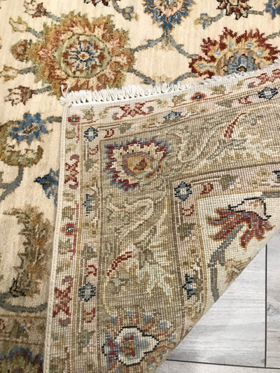 India Ziegler Hand Knotted Wool 4x6