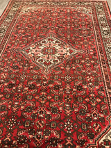 Persian Old Mashhad Hand knotted Wool 7x10