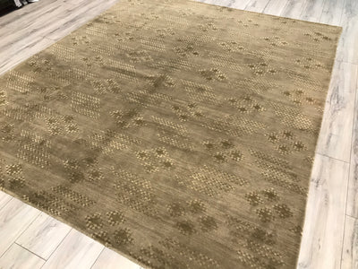 Tibet India Modern Hand Knotted Wool 8X10