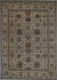 India Agra Hand Knotted Wool 8X10