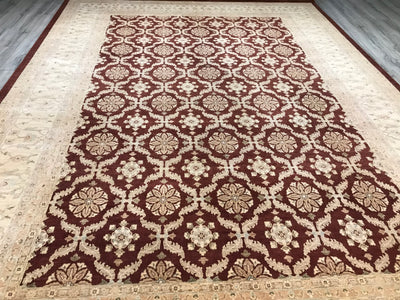 Pakistan Ziegler Hand Knotted Wool 10x14