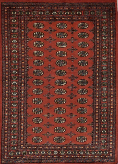 Pakistan Bokara Hand Knotted Wool 5x7