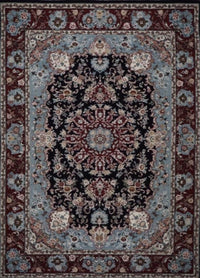Chinese Tabriz Hand Knotted Wool & Silk 4X6