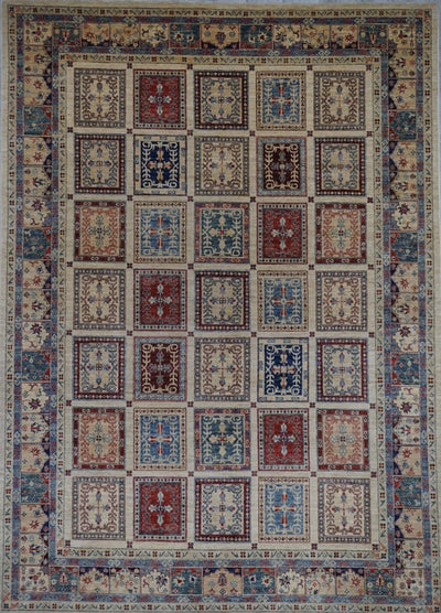 Pakistan Baktiari Hand Knotted wool 8x11