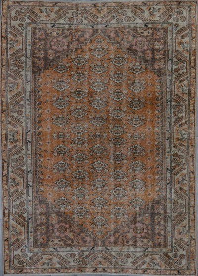 Turkish Sparta Semi Antique Hand Knotted Wool5x8