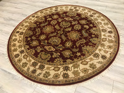 India Chelsea Hand Knotted Wool 6x6